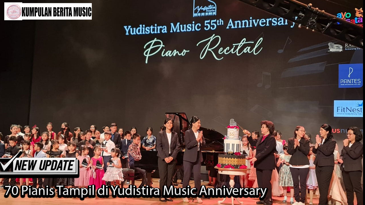 70 Pianis Tampil di Yudistira Music Anniversary