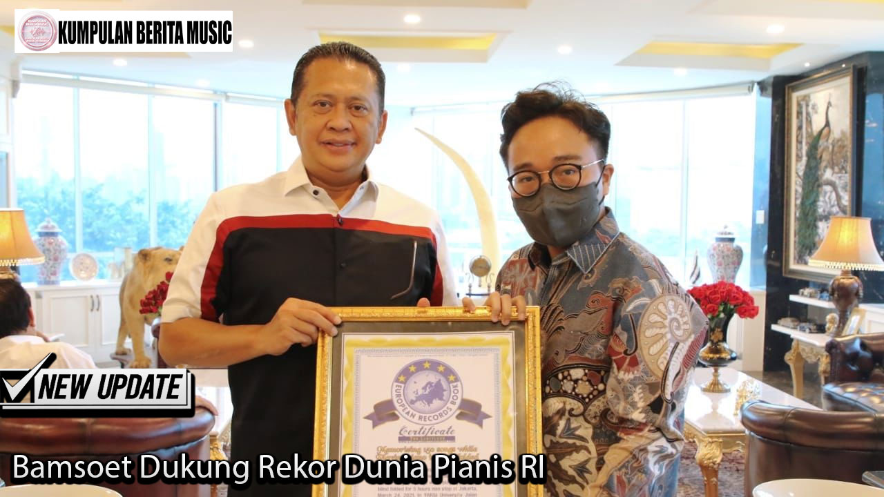 Bamsoet Dukung Rekor Dunia Pianis RI