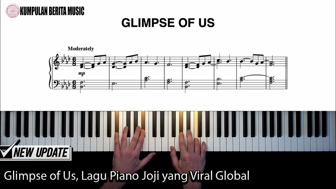 Glimpse of Us, Lagu Piano Joji yang Viral Global