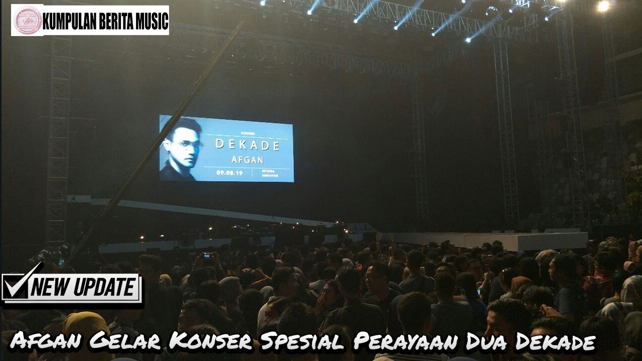Afgan Gelar Konser Spesial Perayaan Dua Dekade