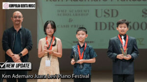 Ken Ademaro Juara Levi Piano Festival