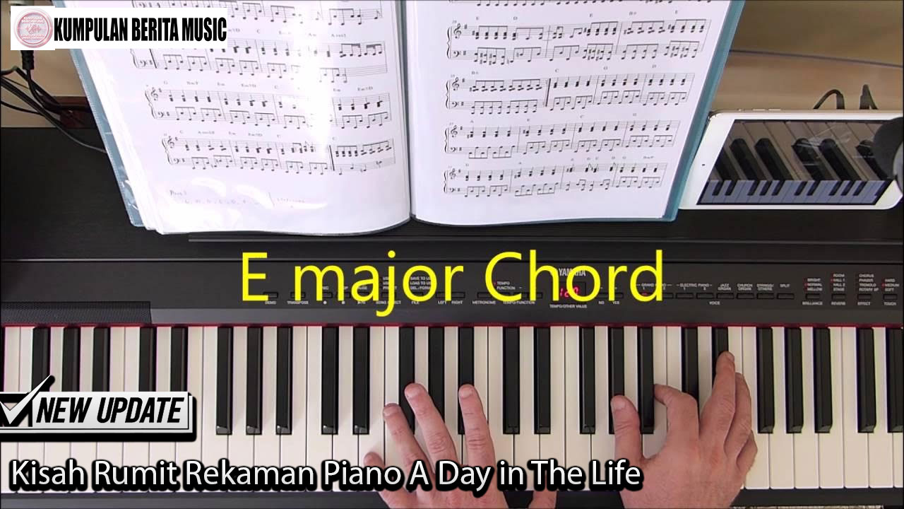 Kisah Rumit Rekaman Piano A Day in The Life