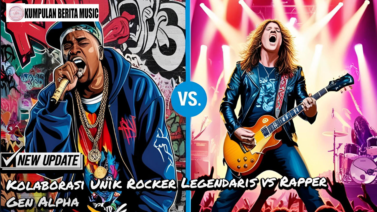 Kolaborasi Unik Rocker Legendaris vs Rapper Gen Alpha