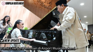 Pianis Cilik Curi Perhatian di Airport Music Weekend