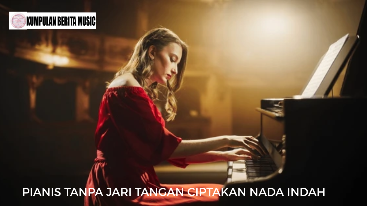 Pianis Tanpa Jari Tangan Ciptakan Nada Indah