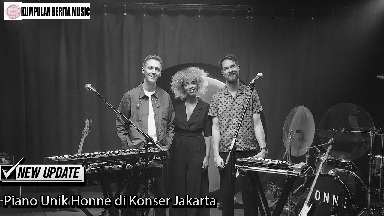 Piano Unik Honne di Konser Jakarta