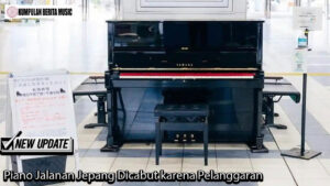 Piano Jalanan Jepang Dicabut karena Pelanggaran