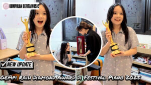 Gempi Raih Diamond Award di Festival Piano 2025