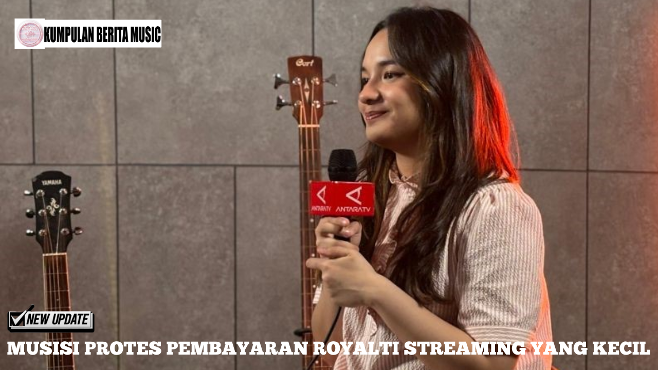 Musisi Protes Pembayaran Royalti Streaming Yang Kecil