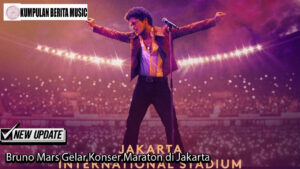 Bruno Mars Gelar Konser Maraton di Jakarta