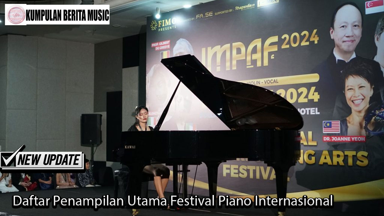 Daftar Penampilan Utama Festival Piano Internasional
