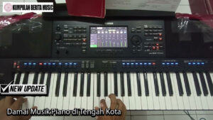 Damai Musik Piano di Tengah Kota