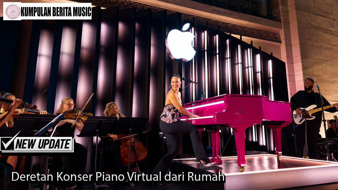Deretan Konser Piano Virtual dari Rumah