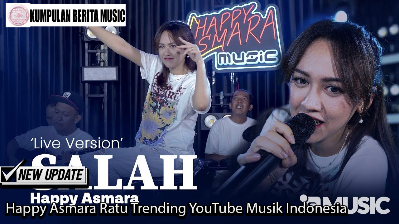 Happy Asmara Ratu Trending YouTube Musik Indonesia