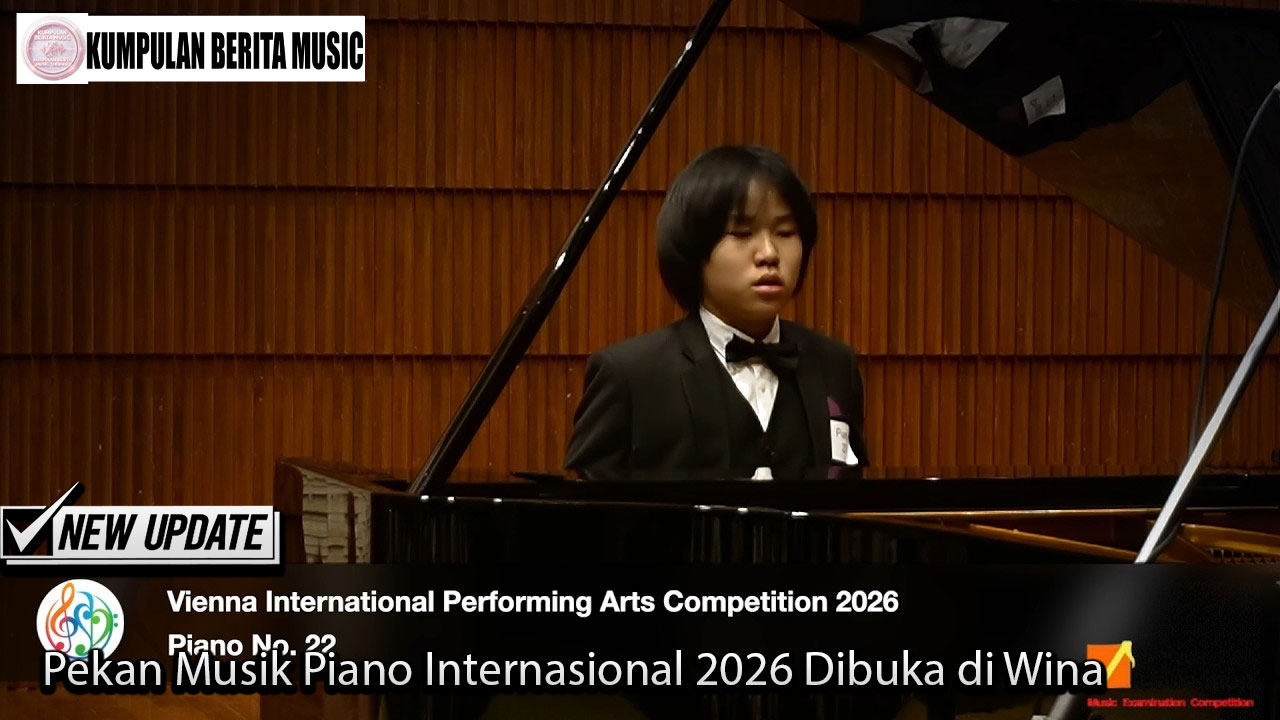Pekan Musik Piano Internasional 2026 Dibuka di Wina
