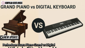Perbedaan Suara Piano Grand vs Digital